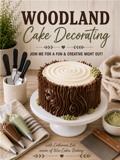 Woodland Cake Decorating